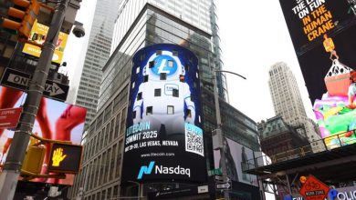 litecoin’s-upcoming-vegas-summit-targets-big-apple-with-nasdaq-ad